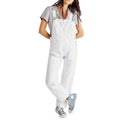 Women's Fashionable Casual Streetwear Loose Fitting Denim Straps Long Pants
