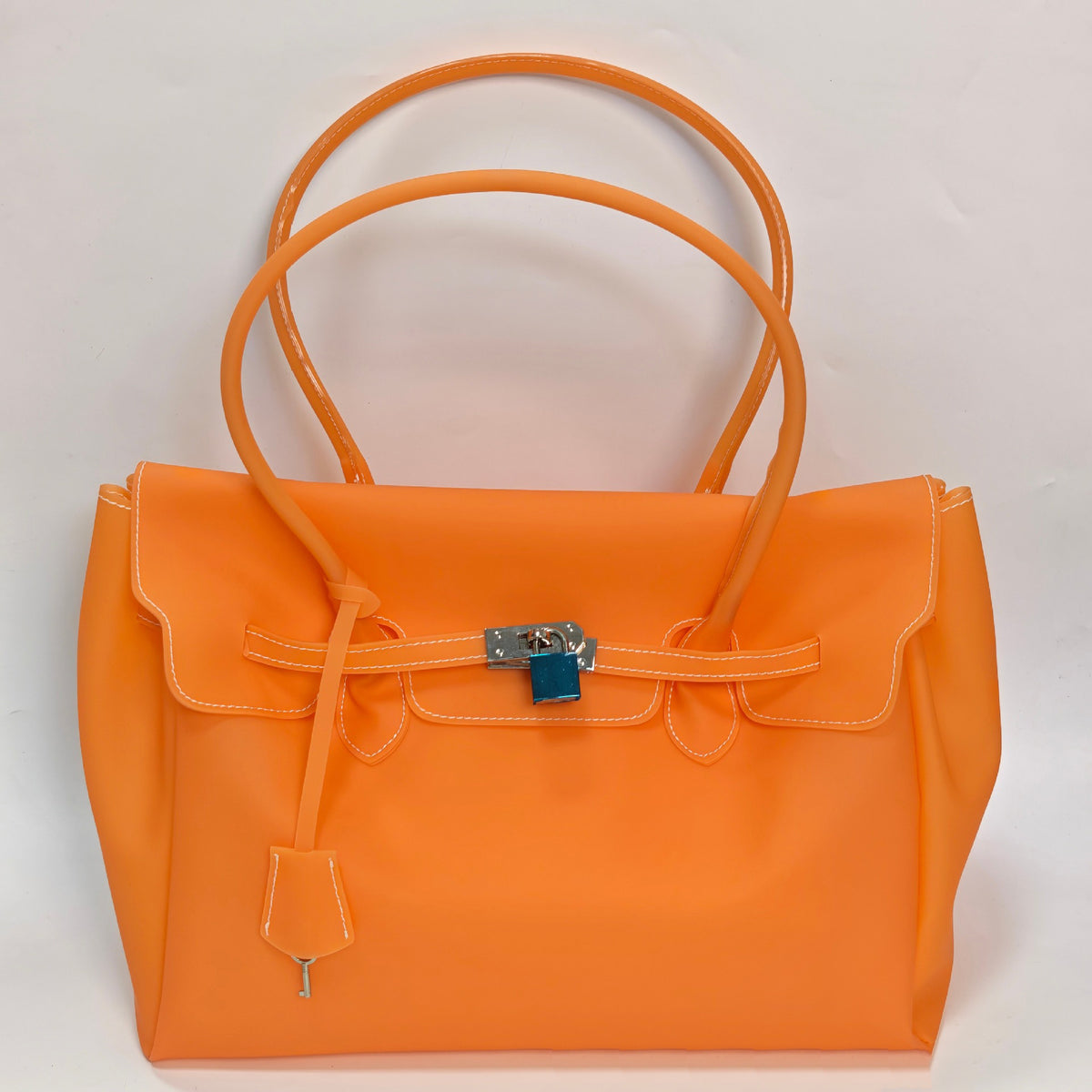 Pastel PVC Jelly Tote Bag