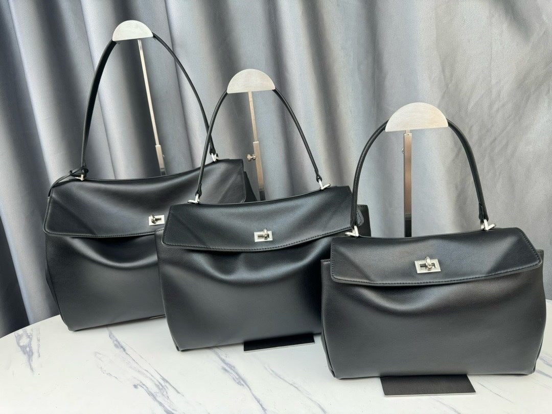 Genuine Leather Underarm Shoulder Bag