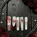 Gothic Butterfly Press-On Nails