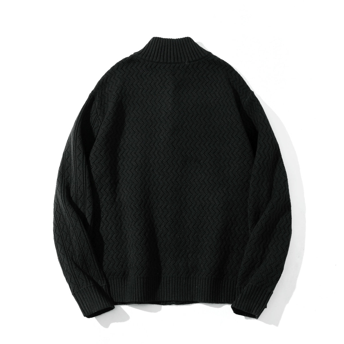Tall Oversized Jacquard Knit Sweater