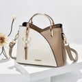 Colour-Block Crossbody Handbag