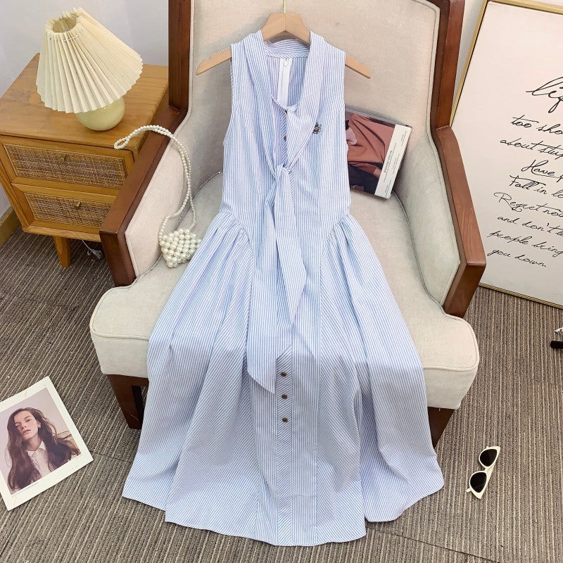 Light Blue Nautical Stripe Shirt, Skirt or Dress