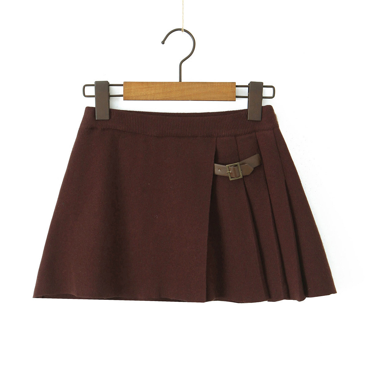 Knitted skirt half skirt