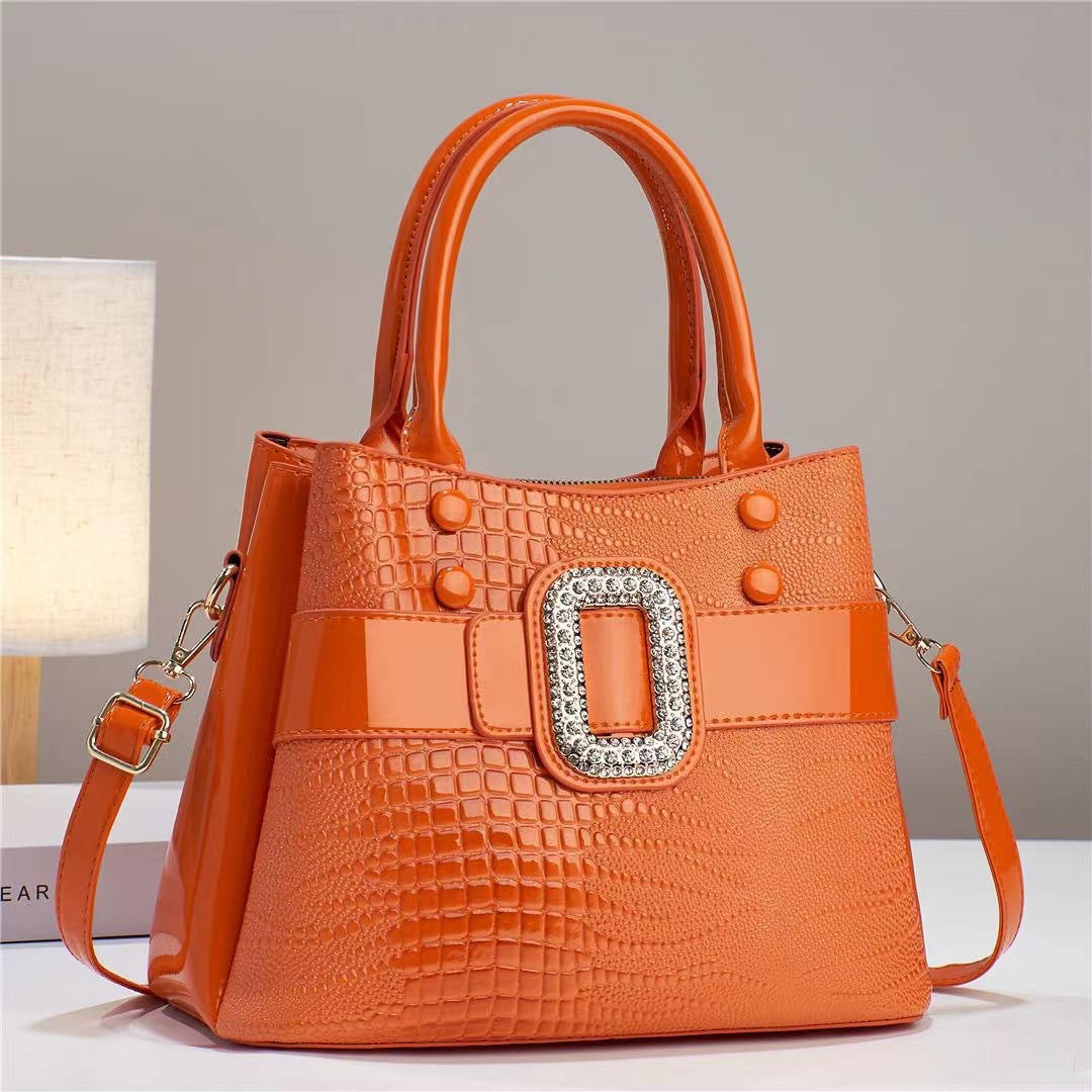 Fresh and Sweet PU Mini Square Bucket Bag
