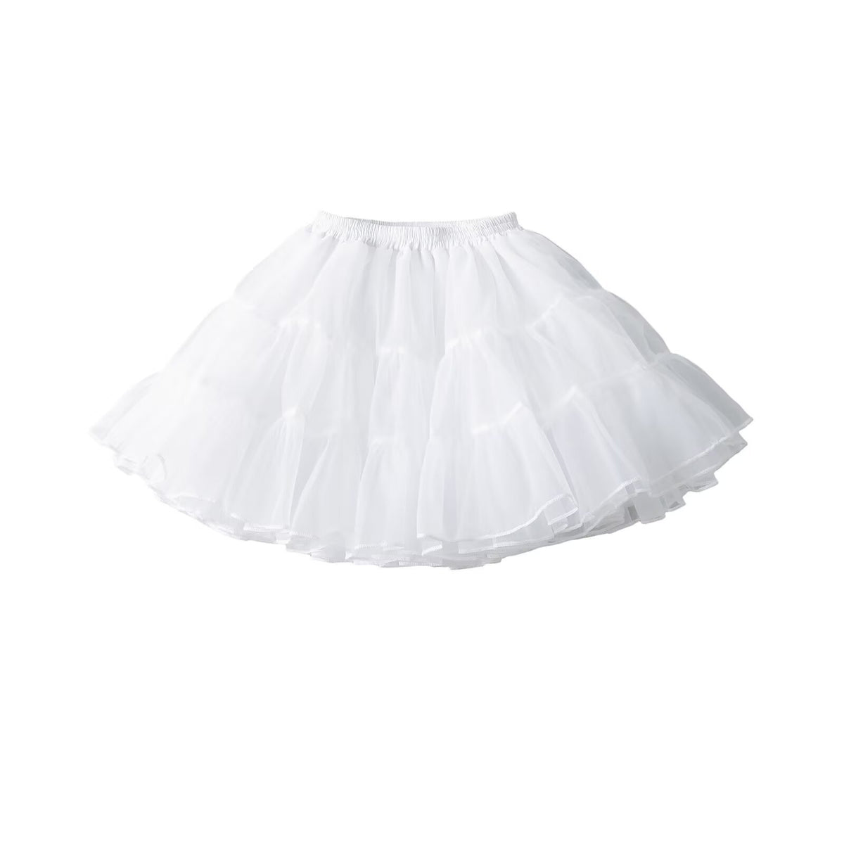 A-line Fluffy Skirt Short Skirt