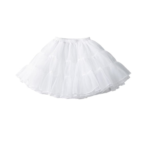 A-line Fluffy Skirt Short Skirt