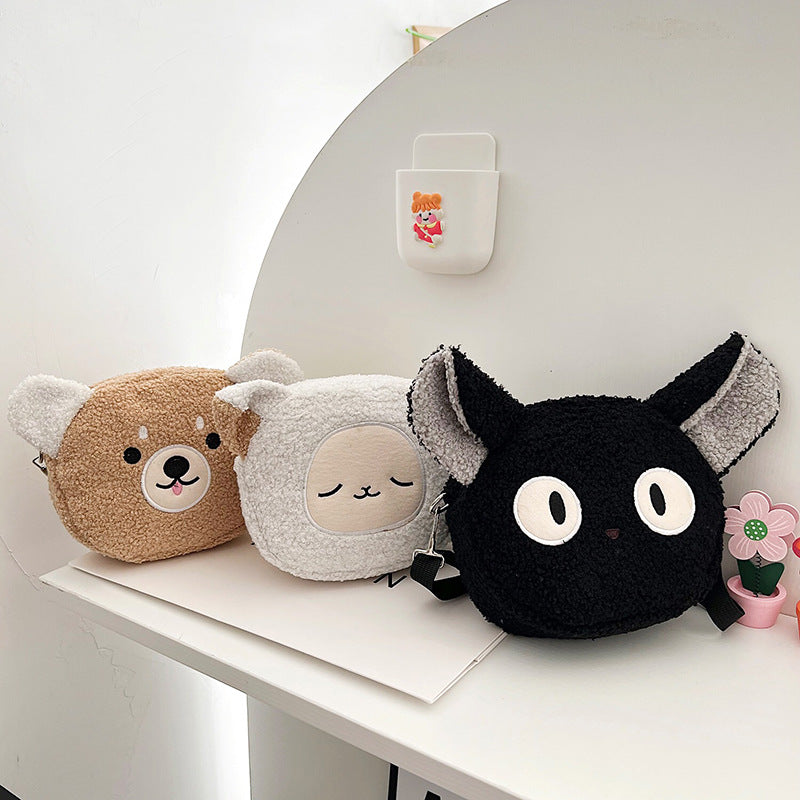 Plush Teddy Bear Mini Bag
