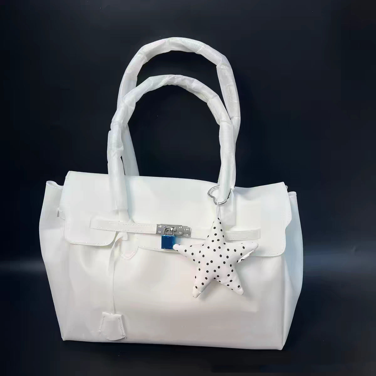 Pastel PVC Jelly Tote Bag