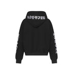 Loose-Fit Hooded Zip-Up Streetwear Hoodie