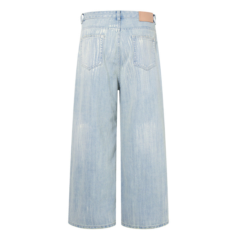 Wide Leg Straight Fit Streetwear Style Pants