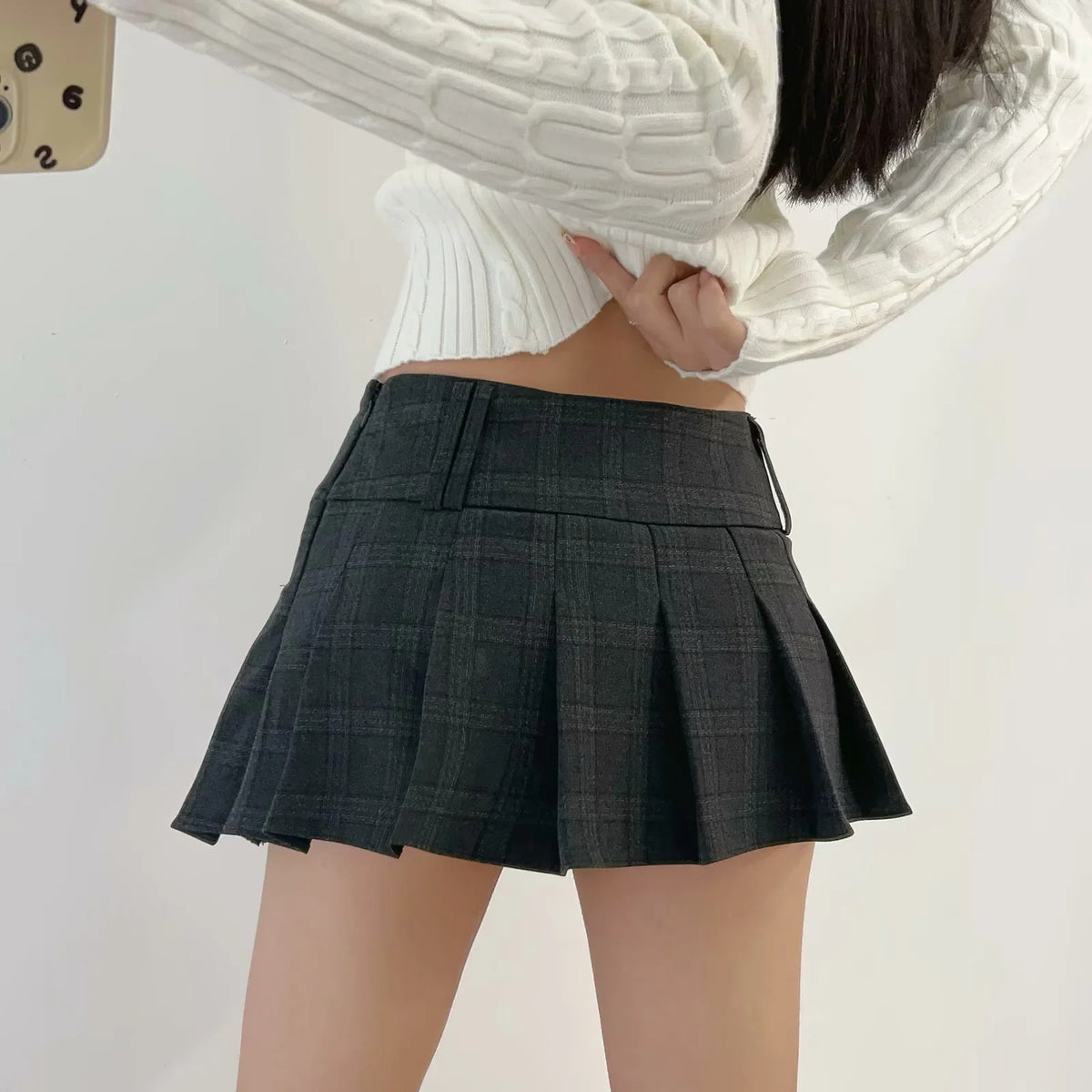 Plaid skirt