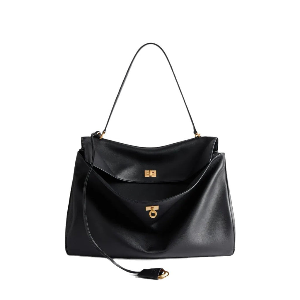 Genuine Leather Underarm Shoulder Bag