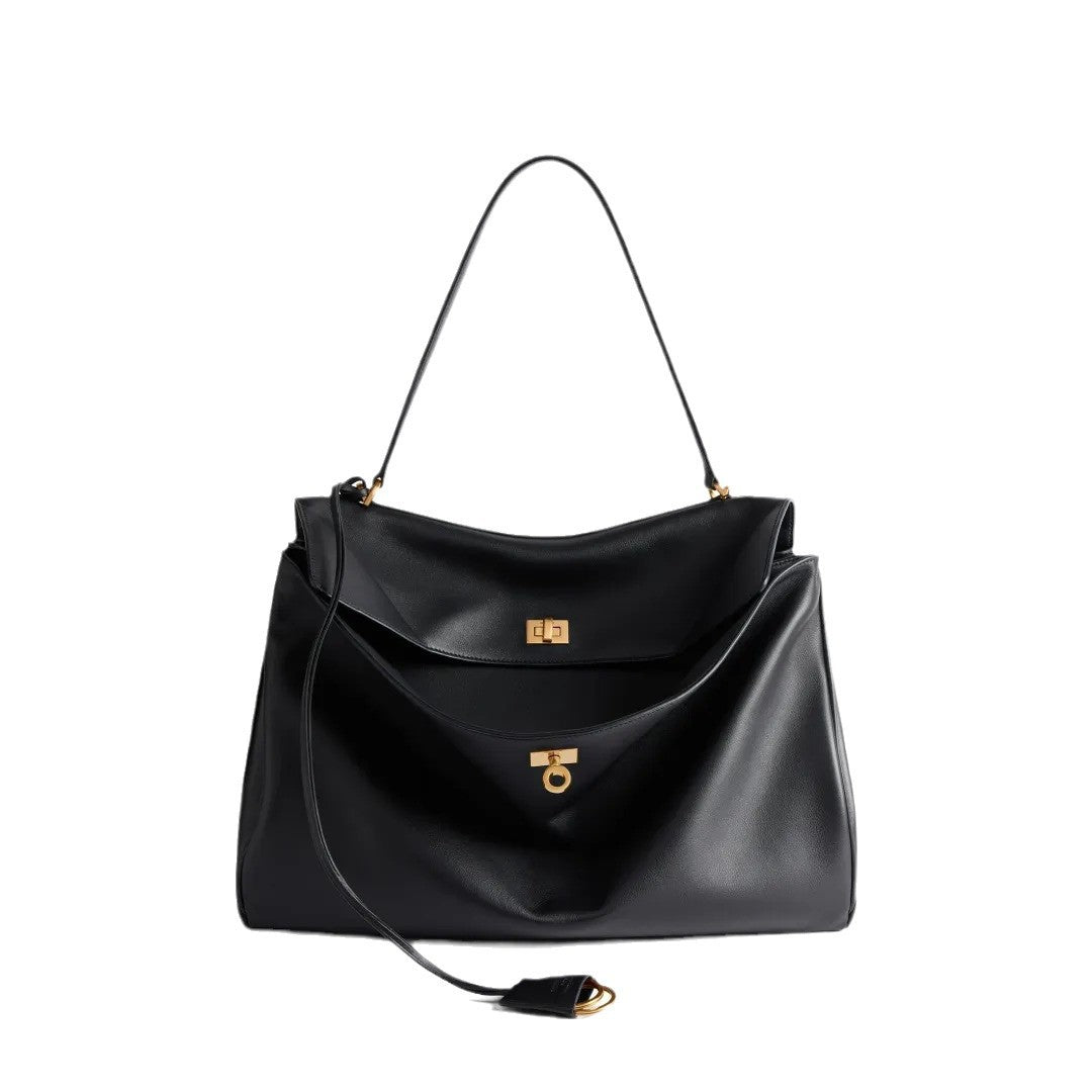 Genuine Leather Underarm Shoulder Bag