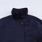 Poncho Cloak Strap Detail Coat