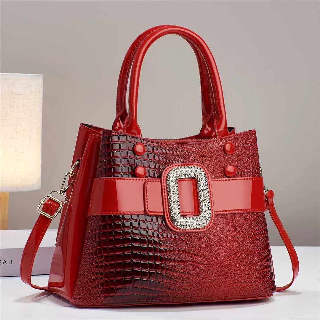 Fresh and Sweet PU Mini Square Bucket Bag