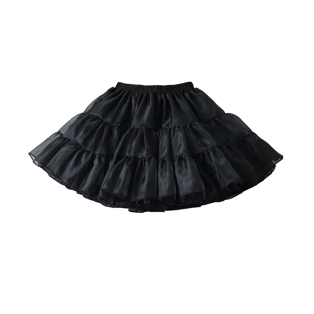 A-line Fluffy Skirt Short Skirt