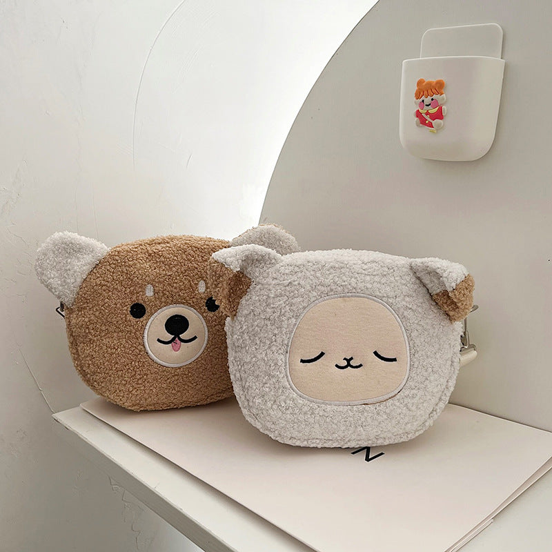 Plush Teddy Bear Mini Bag