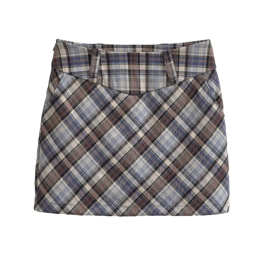 Plaid skirt
