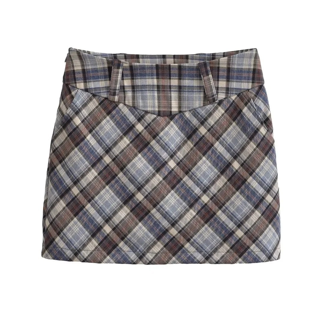 Plaid skirt