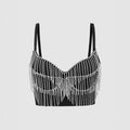 Fashionable Streetwear Strapless Camisole for Women Sexy Bralette