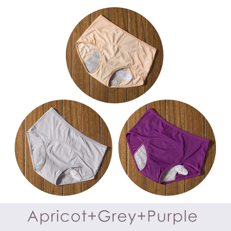 3-Pack High-Waisted Period Underwear