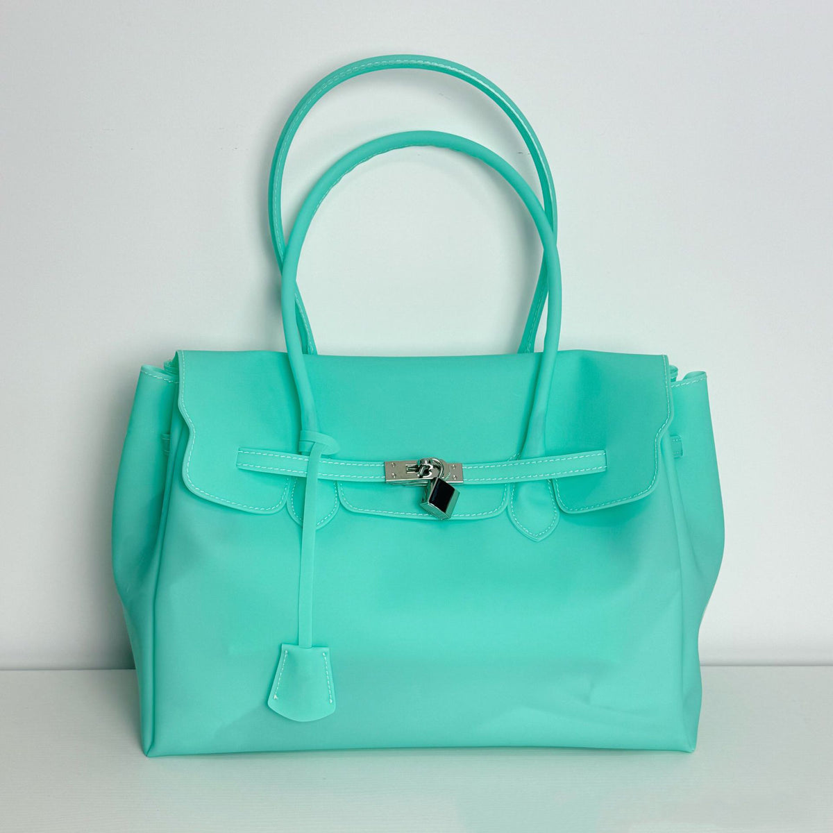 Pastel PVC Jelly Tote Bag