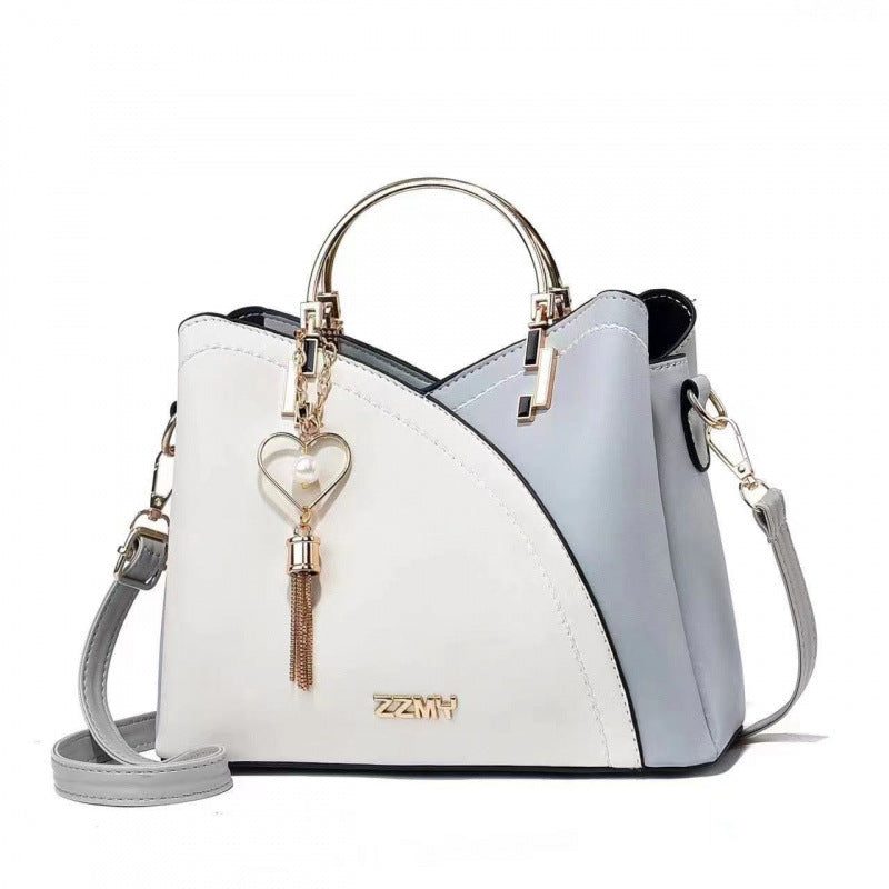 Colour-Block Crossbody Handbag