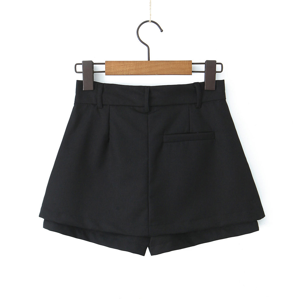 Hip hugging skirt short skirt pants skirt
