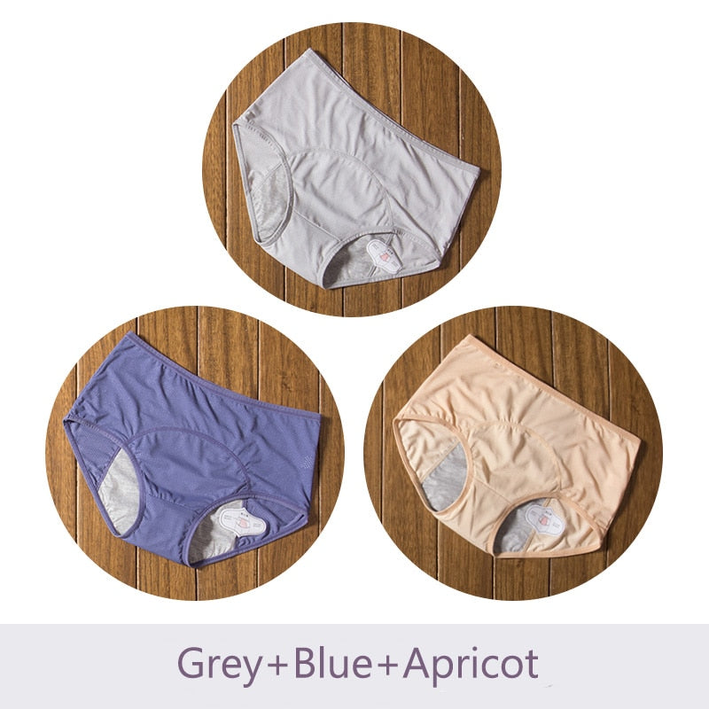 3-Pack High-Waisted Period Underwear