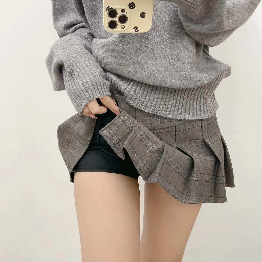 Plaid skirt