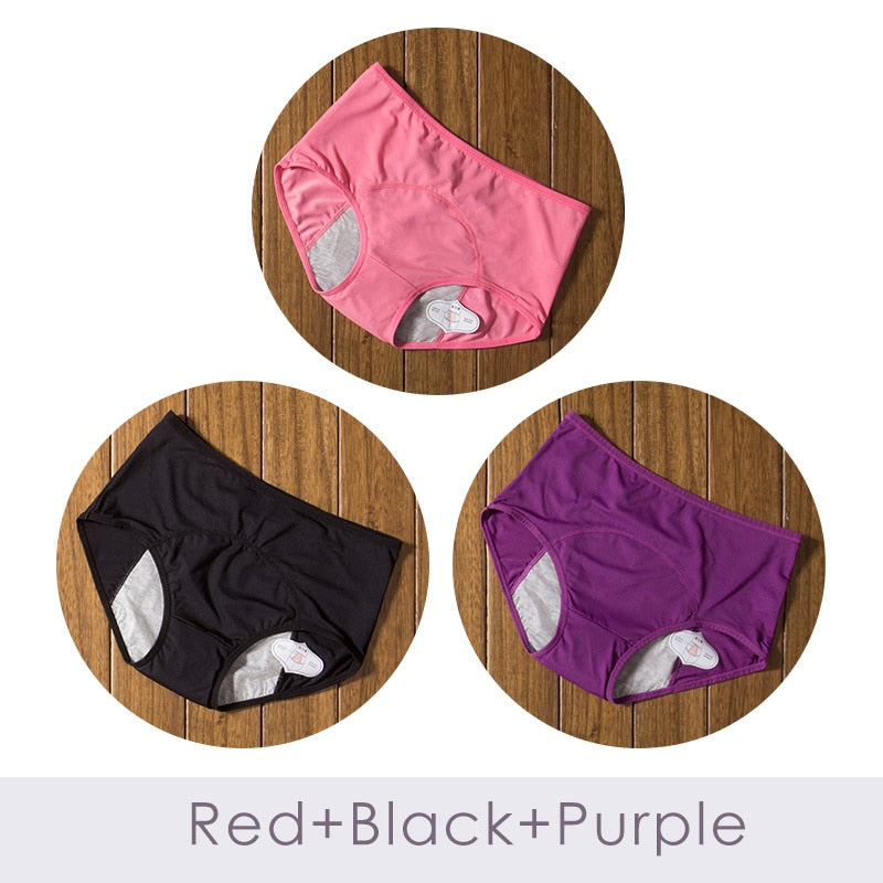 3-Pack High-Waisted Period Underwear